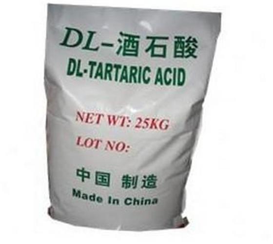 Galvanization sehlopheng Tartaric acid e