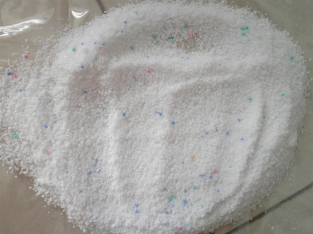 washing powder blue powder