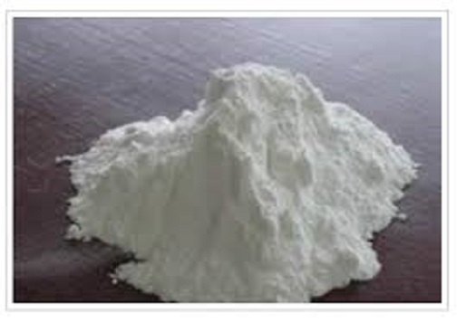 polvo blanco El ácido cianúrico