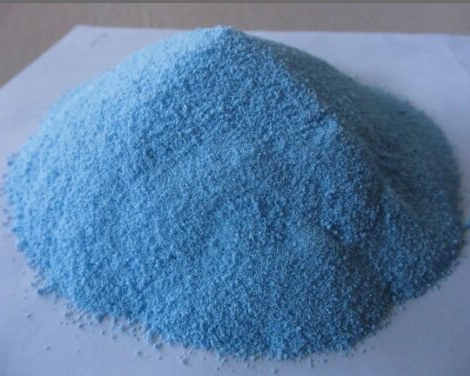 vaskepulver blå pulver