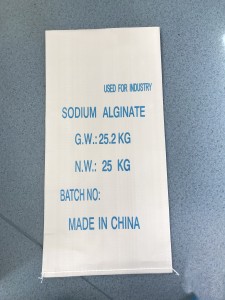 sodium alginate bag